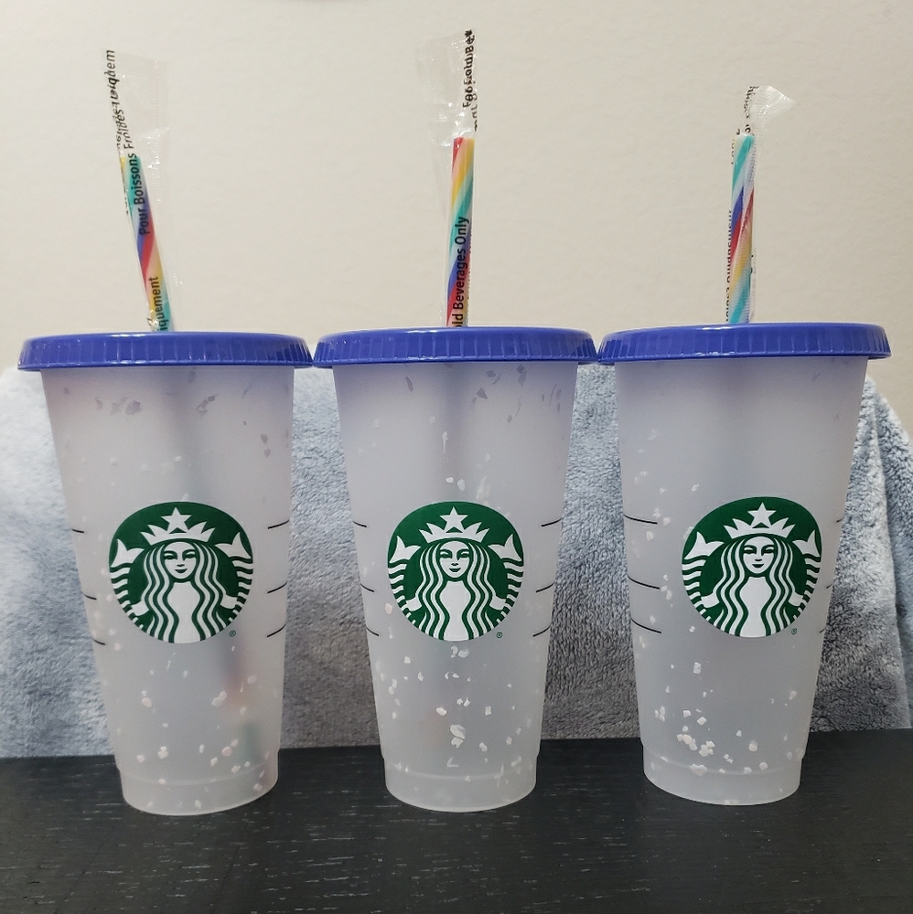 Starbucks Confetti Cups